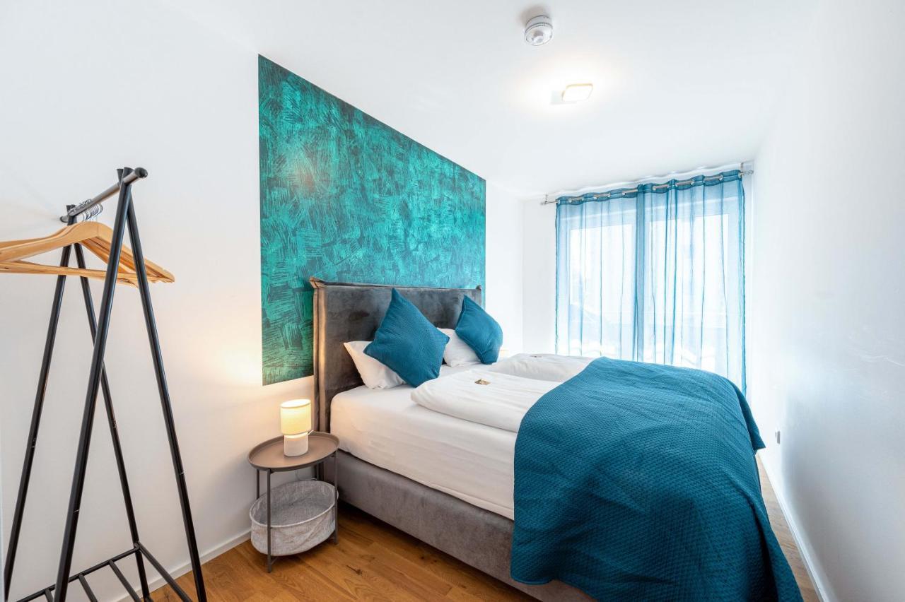 דירות לודוויגסהאפן אם ריין Lit Living: Luxus - Box Spring - Parking - Terrace מראה חיצוני תמונה