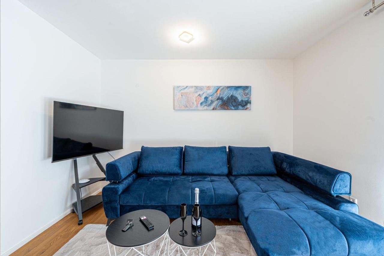 דירות לודוויגסהאפן אם ריין Lit Living: Luxus - Box Spring - Parking - Terrace מראה חיצוני תמונה
