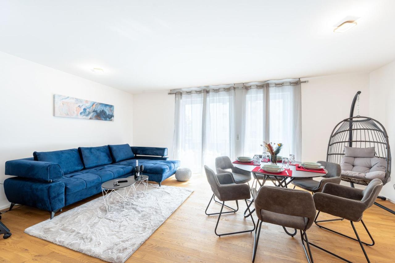 דירות לודוויגסהאפן אם ריין Lit Living: Luxus - Box Spring - Parking - Terrace מראה חיצוני תמונה