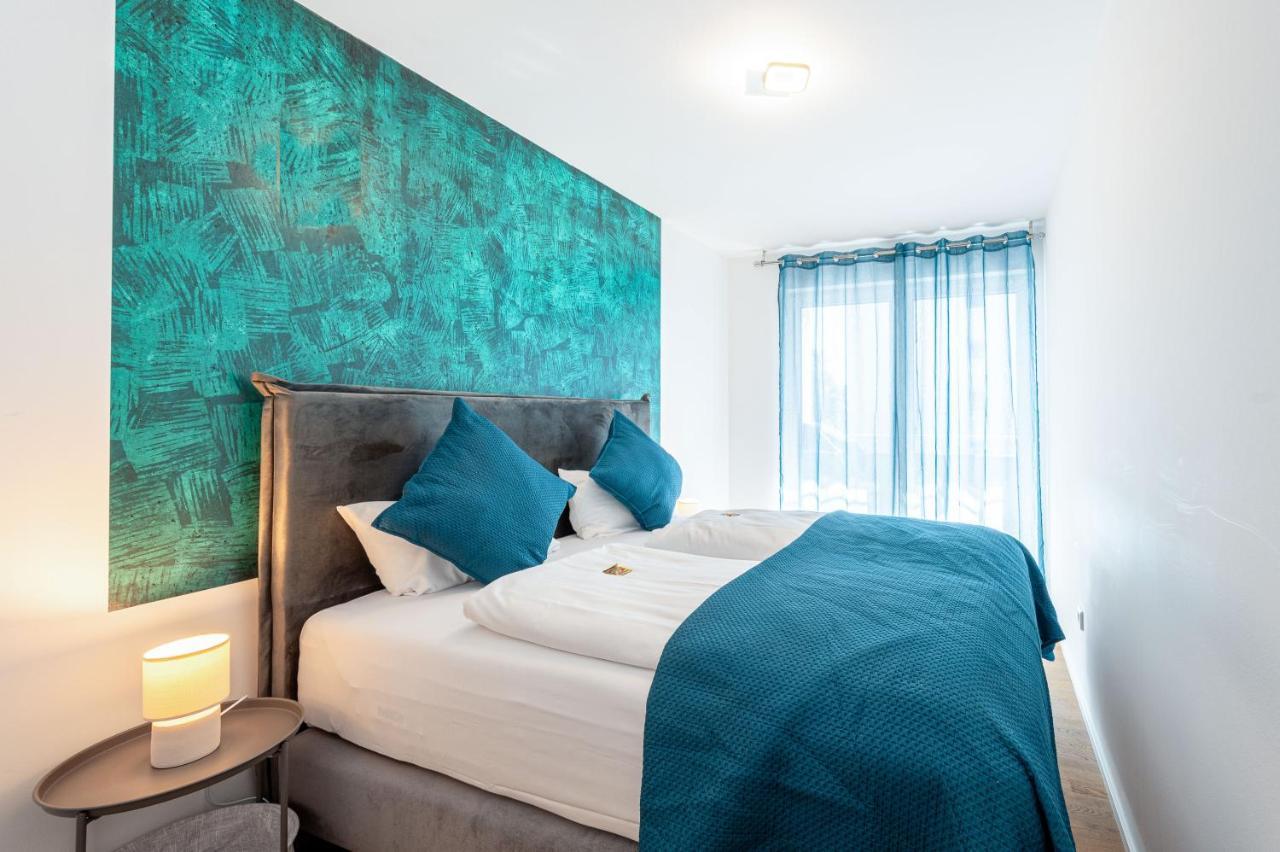 דירות לודוויגסהאפן אם ריין Lit Living: Luxus - Box Spring - Parking - Terrace חדר תמונה